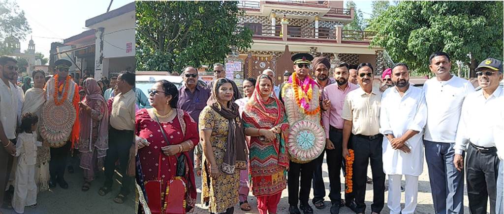 बाथू के सपूत शुभम सिंह राणा का हुआ भव्य स्वागत भारतीय सेना में लेफ्टिनेंट बनने पर किया सम्मानित
